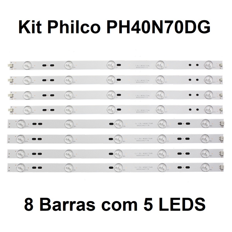 S Tudo Kit Barramento De Led Para Tv Philco Ph N Dg