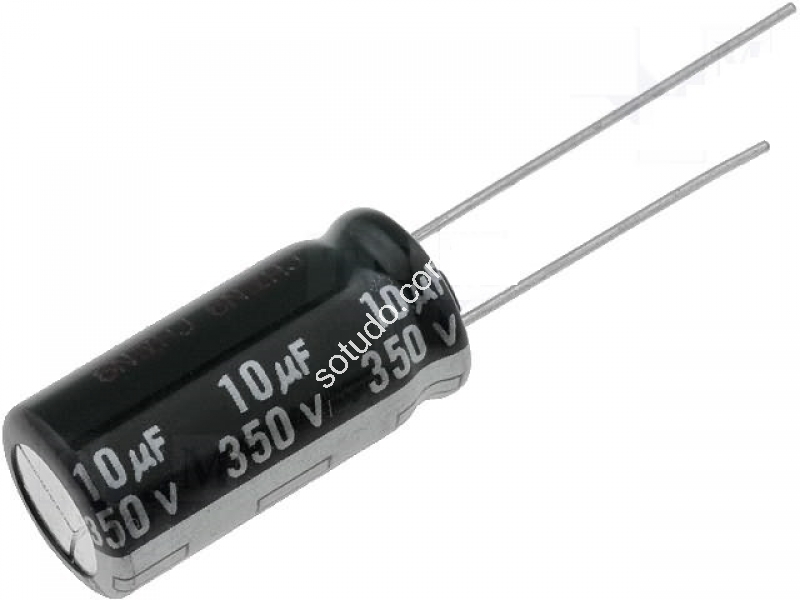 Só Tudo Capacitor Eletrolitico 10uf X 350v