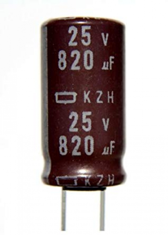 Конденсатор 820uf 25v