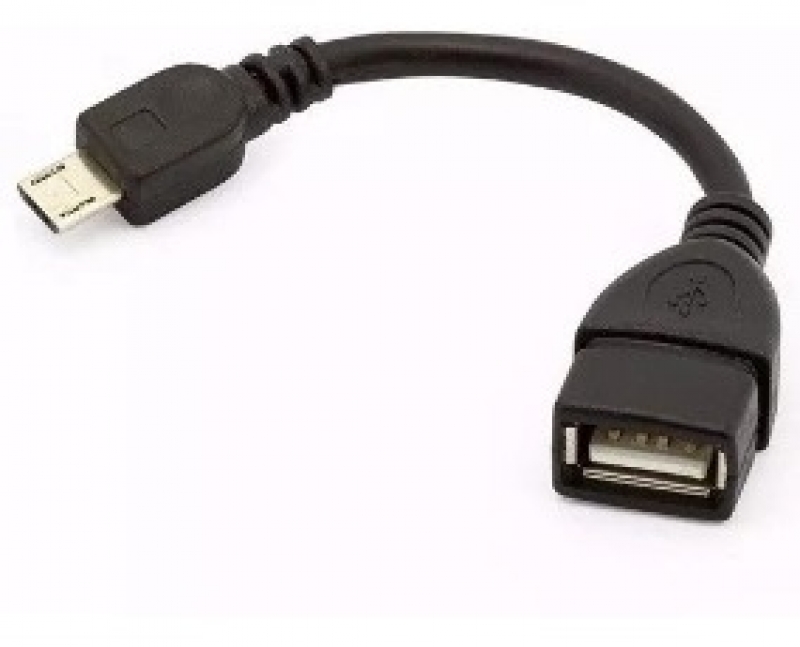 S Tudo Cabo Otg Micro Usb Para Usb A Femea