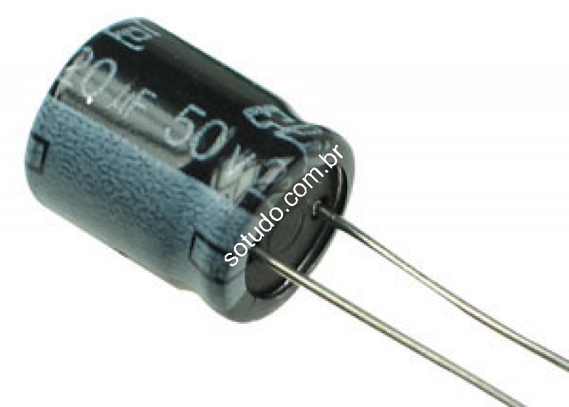 Só Tudo Capacitor EletrolÍtico 220uf X 50v 6445